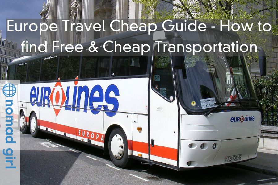 Cheapest Public Transport in Europe for Tourists  